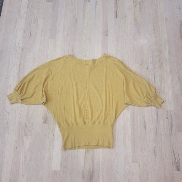 We The Free Willow Thermal Top in Holy Yellow Ochre - Picture 5 of 5